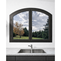 Fenêtre Cintrée 2 Vantaux Aluminium