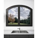 Fenêtre Cintrée 2 Vantaux Aluminium