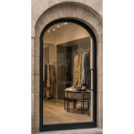 Porte Lourde Cintrée 1 Vantail Aluminium