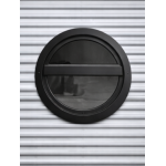 Fenêtre Ronde Demi-Soufflet en Aluminium