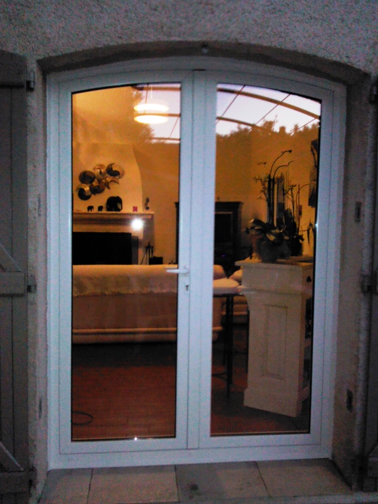 Fenêtre et porte-fenêtre cintrée aluminium