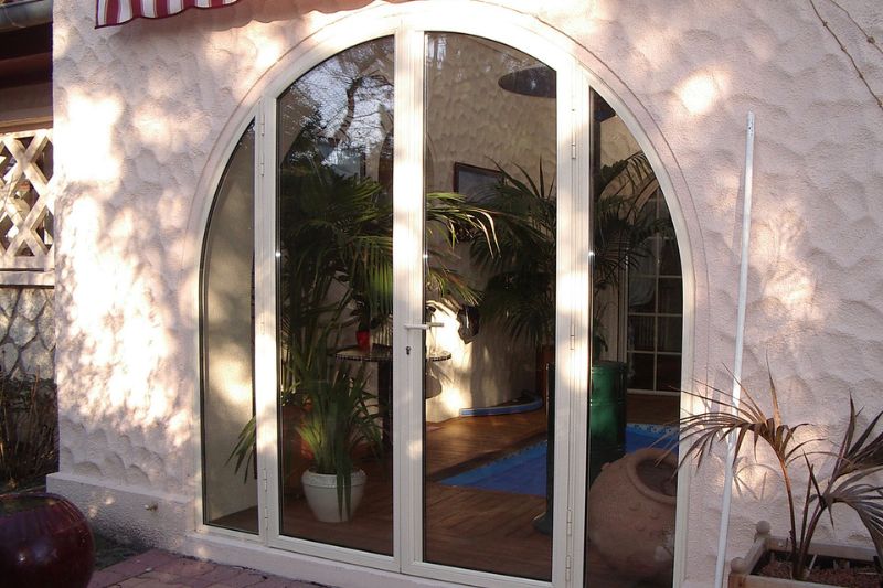 Ensemble plein cintre porte